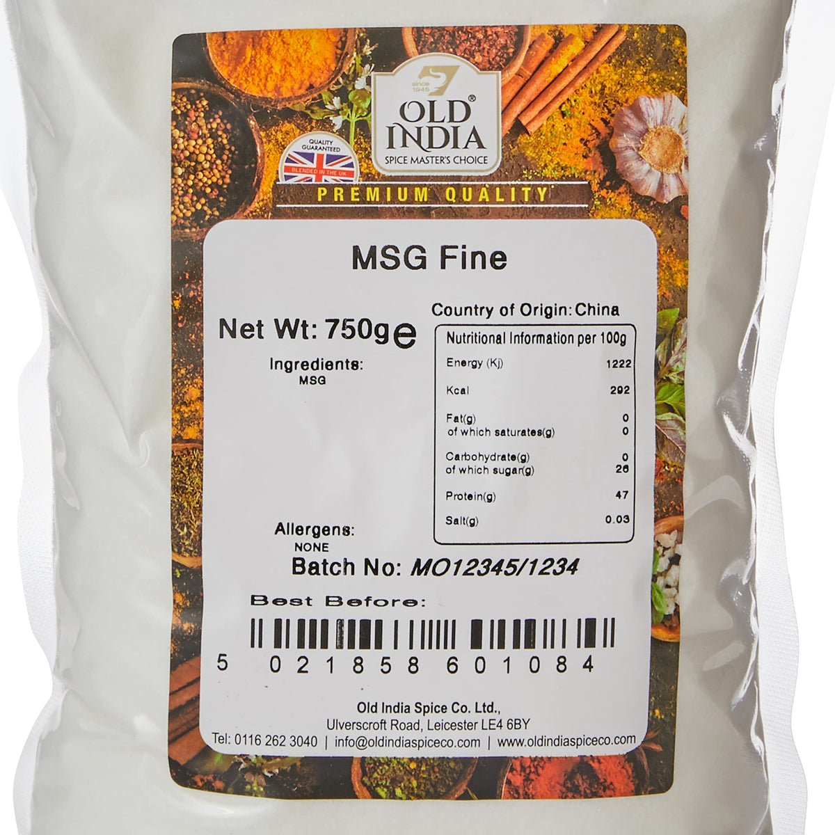 Old India MSG Seasoning - 750g 2