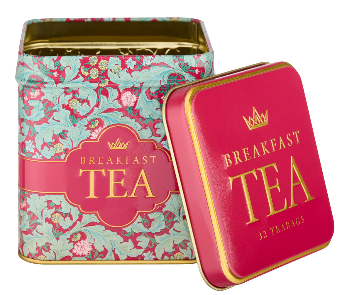 New English Teas Victorian Garden Tea Tin - 32 English Breakfast Teabags 5