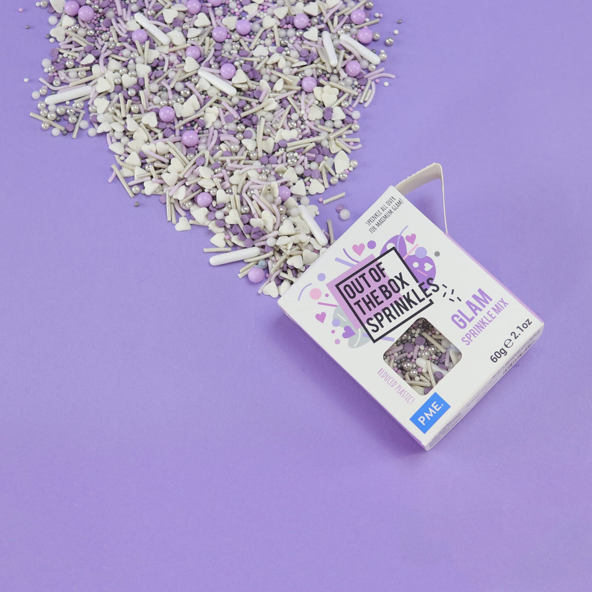 PME Out the Box Sprinkle Mix - Glam | 60g | AZO Free 6