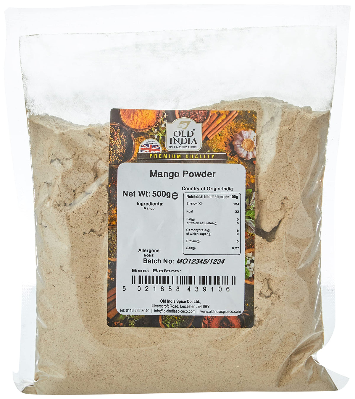 Old India Mango Powder - 100% Natural, Additive-Free | 500g 1