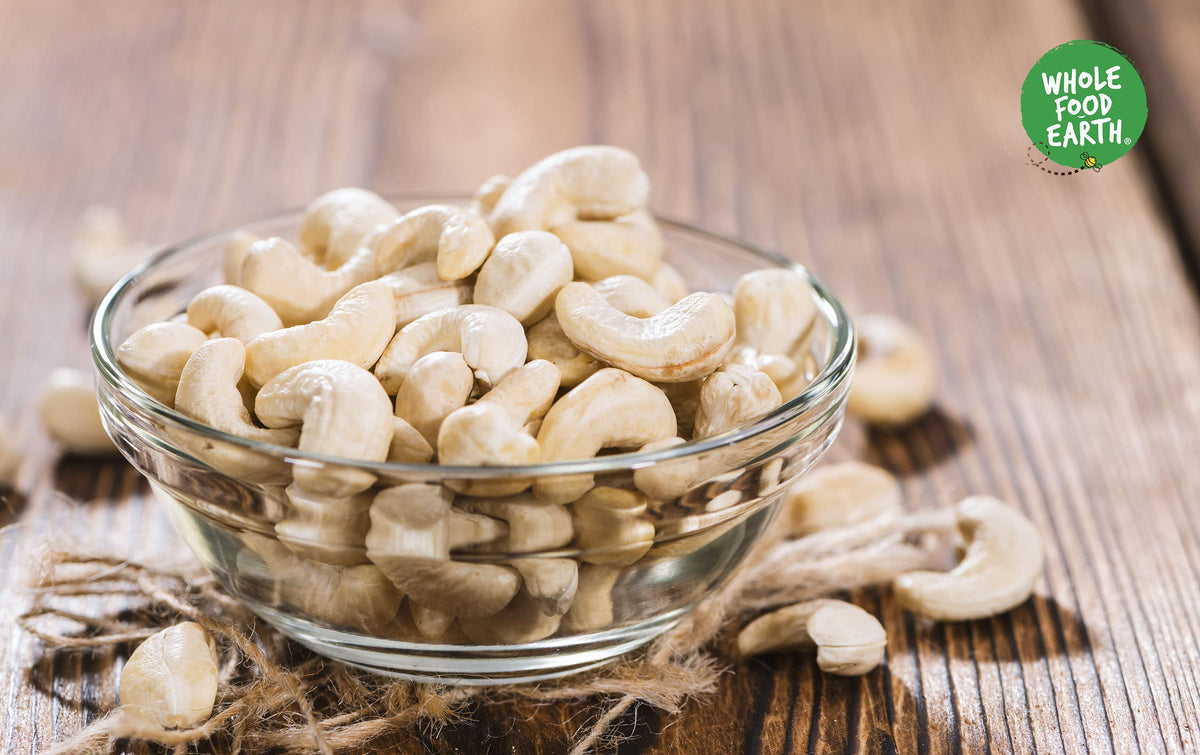Wholefood Earth Organic Cashew Nuts - Raw, 250g 3