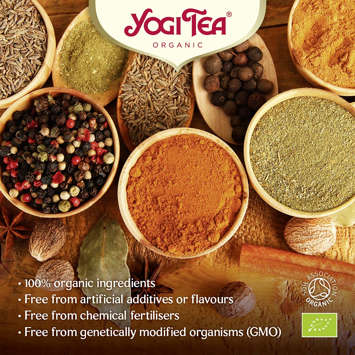 Yogi Tea Maca Chai Organic Herbal Tea - Blend of Cinnamon, Cloves & Maca | 102 Teabags 3