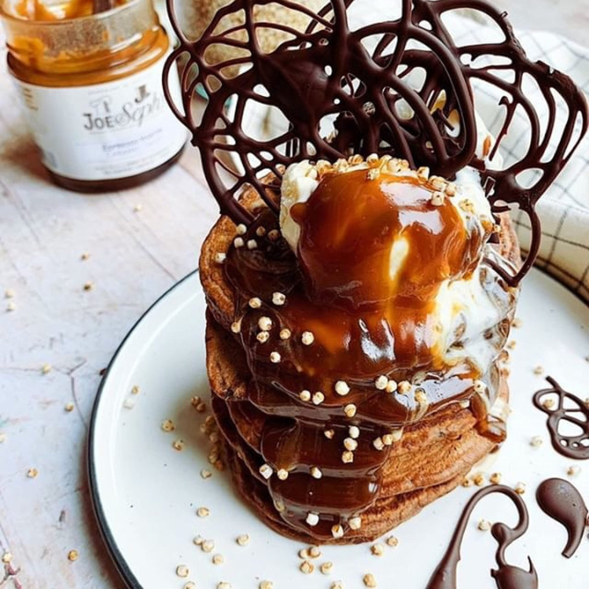 Joe & Seph's Cappuccino Caramel Sauce - Handmade in Great Britain | 230g