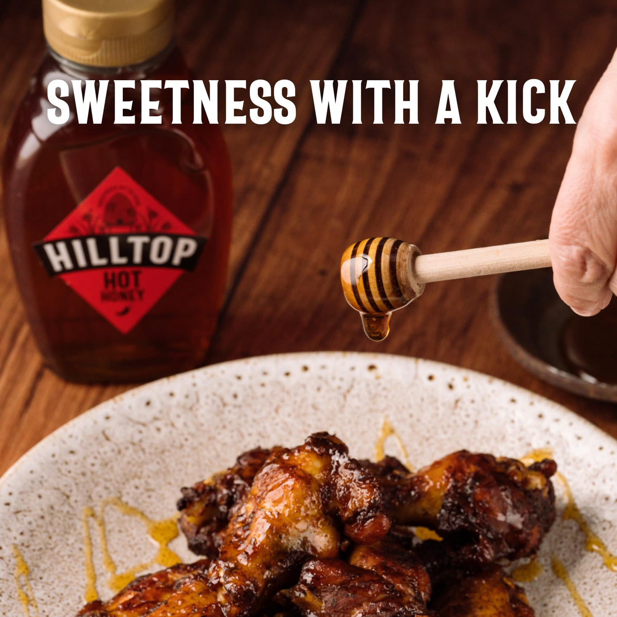 Hilltop Honey Hot Honey - Sweet Heat Infusion | 720g Pack of 2 4