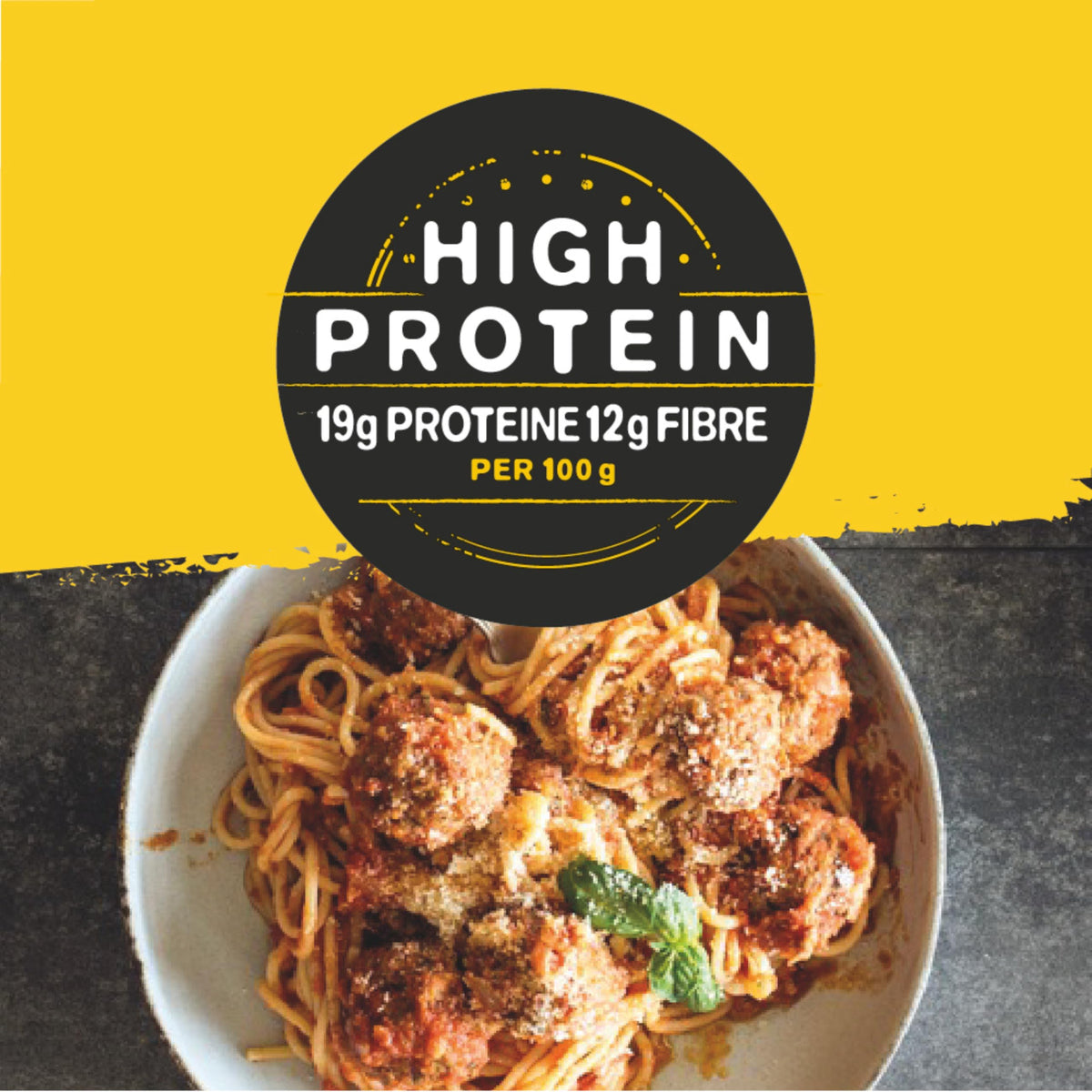 Garofalo High Protein Spaghetti Pasta - 19g Protein per 100g | 500g Pack 5