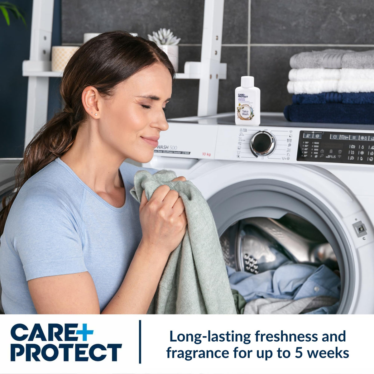 CARE + PROTECT Talco Wash Laundry Perfume - Long-Lasting Fragrance Up to 5 Weeks | 400ml 6