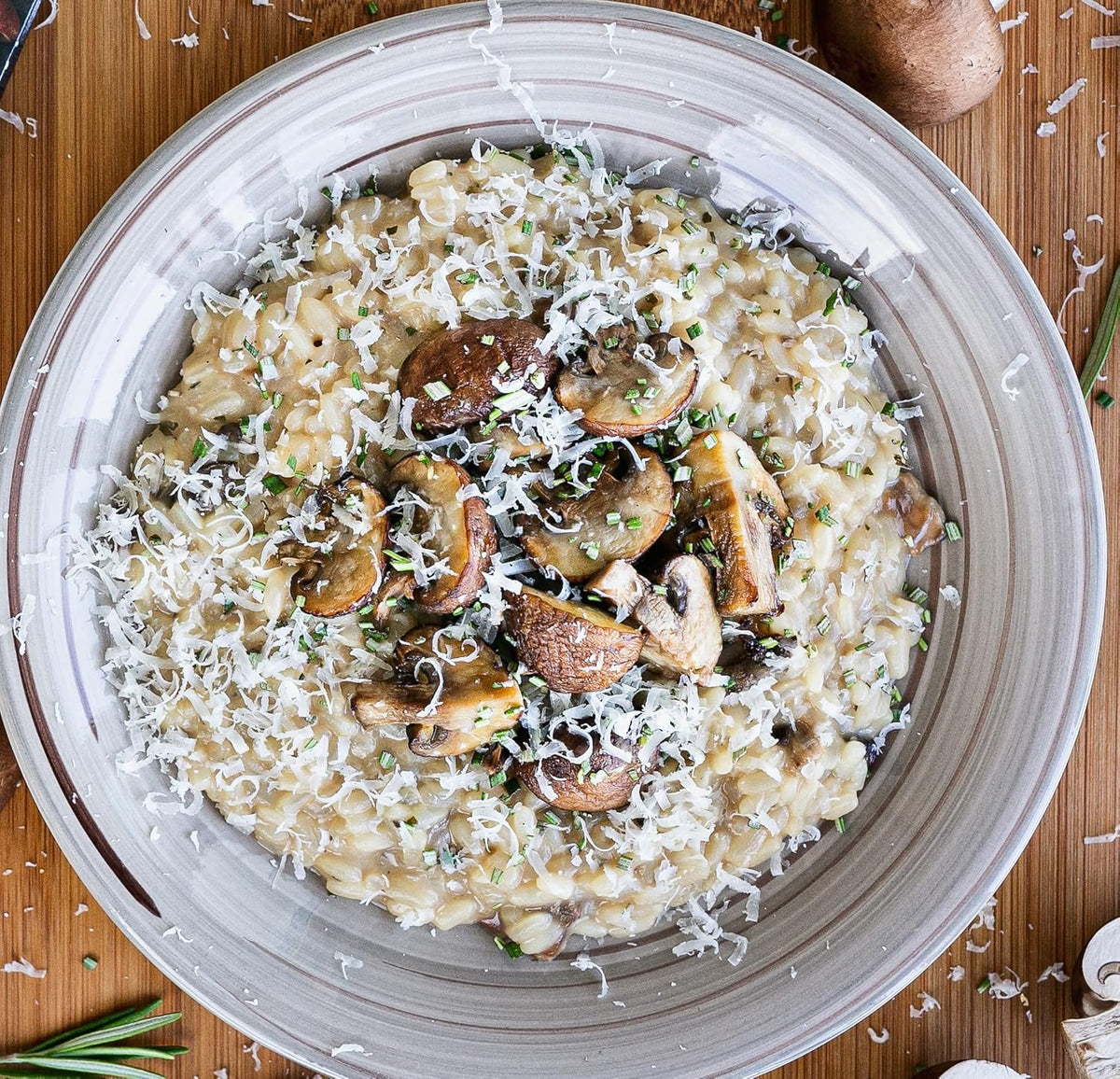 Riso Gallo Mushroom Risotto Pronto - 250g Pack of 6 | Cooks in 2 Minutes | Vegetarian 2
