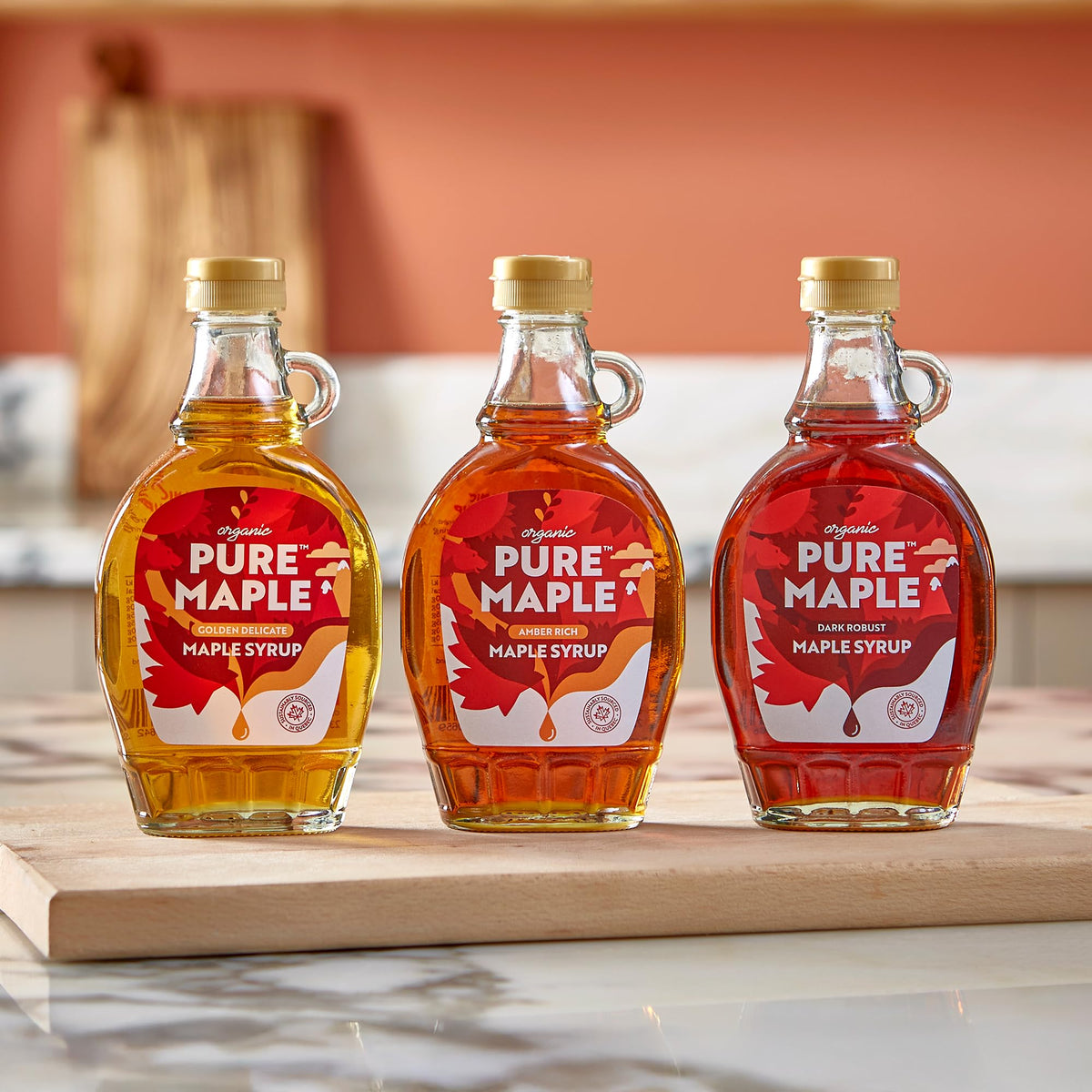 Pure Maple Organic Dark Robust Maple Syrup - 236ml | Grade A | 100% Maple Sap 8