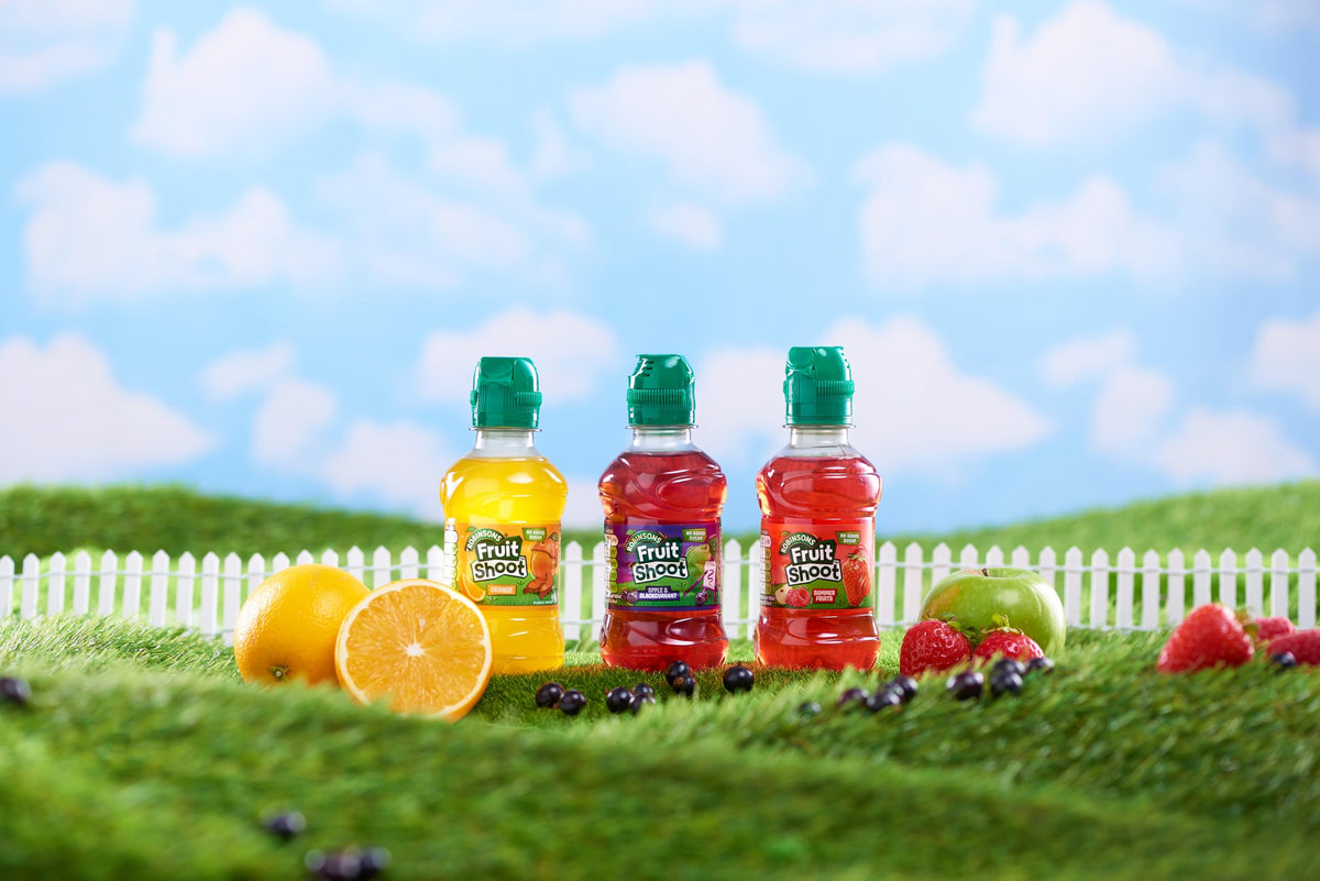 FRUIT SHOOT Orange Fruit Juice - Low Calorie, No Added Sugar, Vitamins 11