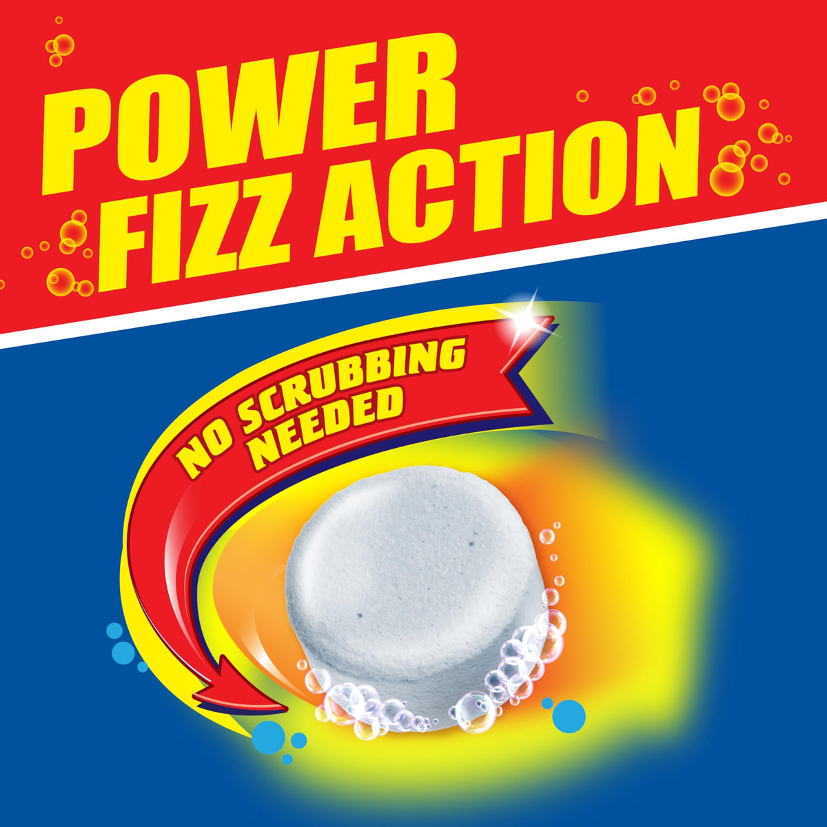 Elbow Grease Toilet Cleaner Tabs - Lemon Fresh Scent | Pack of 10 Tablets | Limescale Remover 3