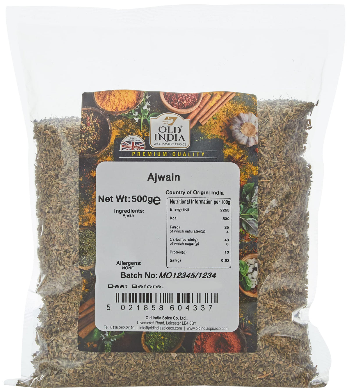 Old India Ajwain - 100% Natural, Additive-Free | 500g 1