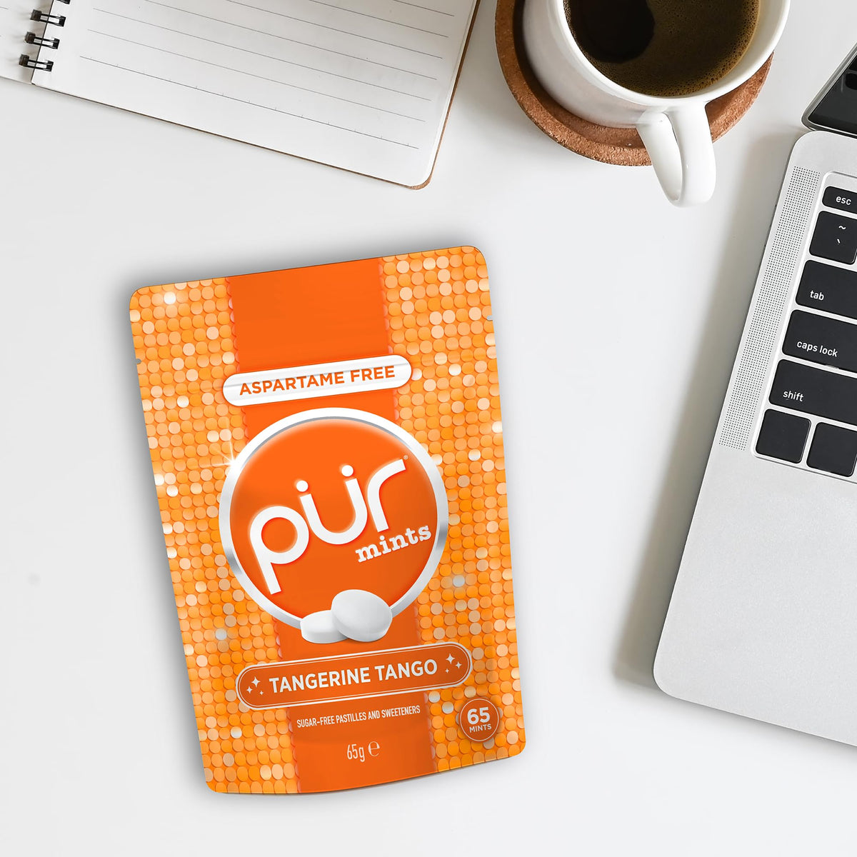 PUR Mints Tangerine Tango - Sugar Free, Aspartame Free, Xylitol Sweetened | 65 Count (Pack of 3) 5