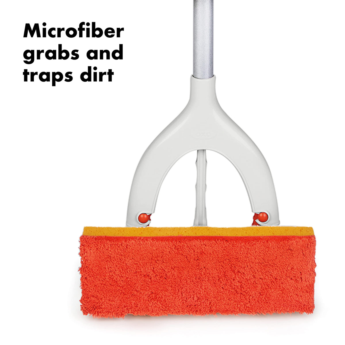 OXO Good Grips Butterfly Mop Refill - Microfibre Layer for Enhanced Cleaning | Pack of 2 4