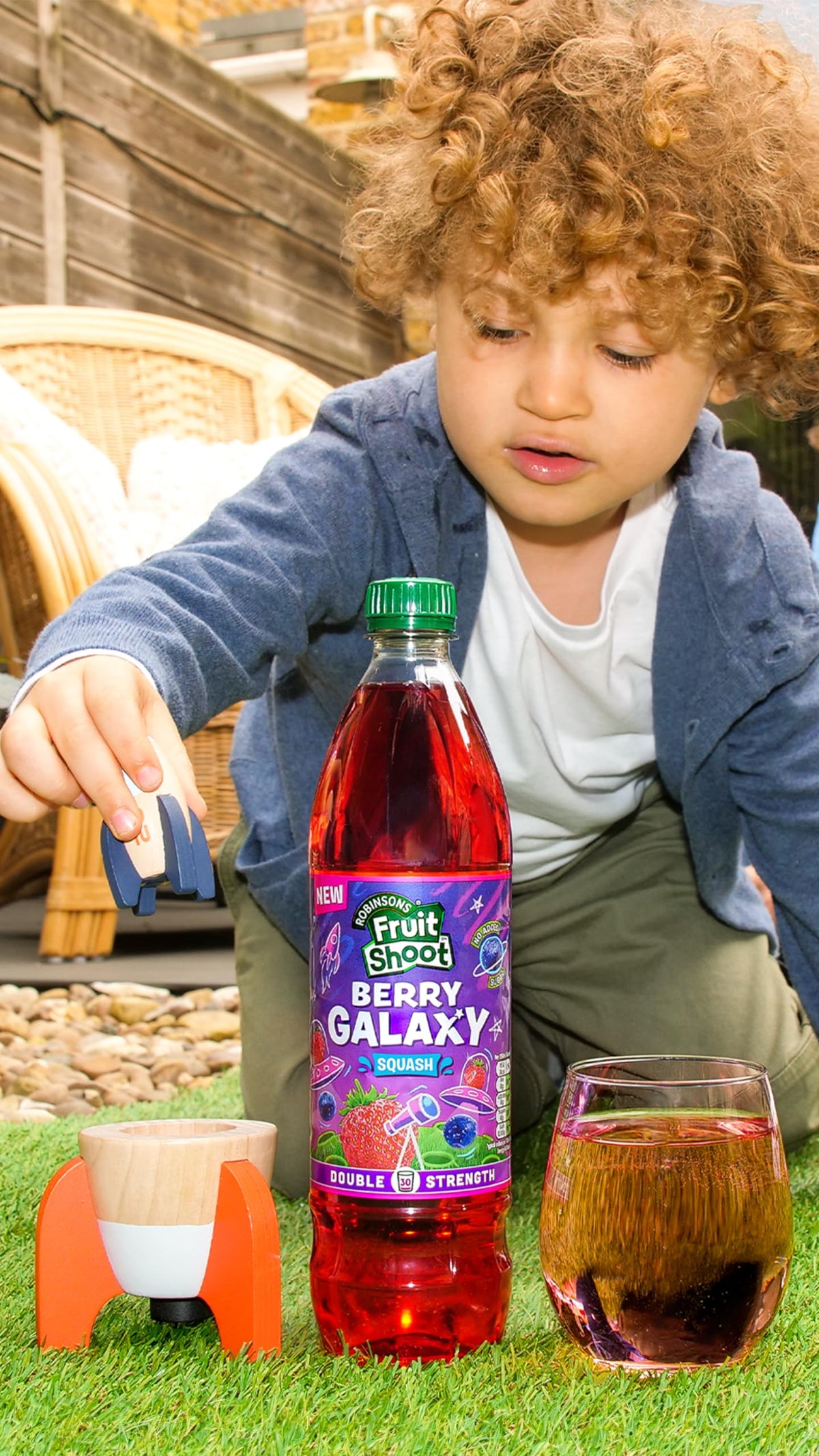 FRUIT SHOOT Berry Galaxy Squash - Double Strength, Strawberry & Blueberry Flavoured - 750 ml (Pack of 2) 3