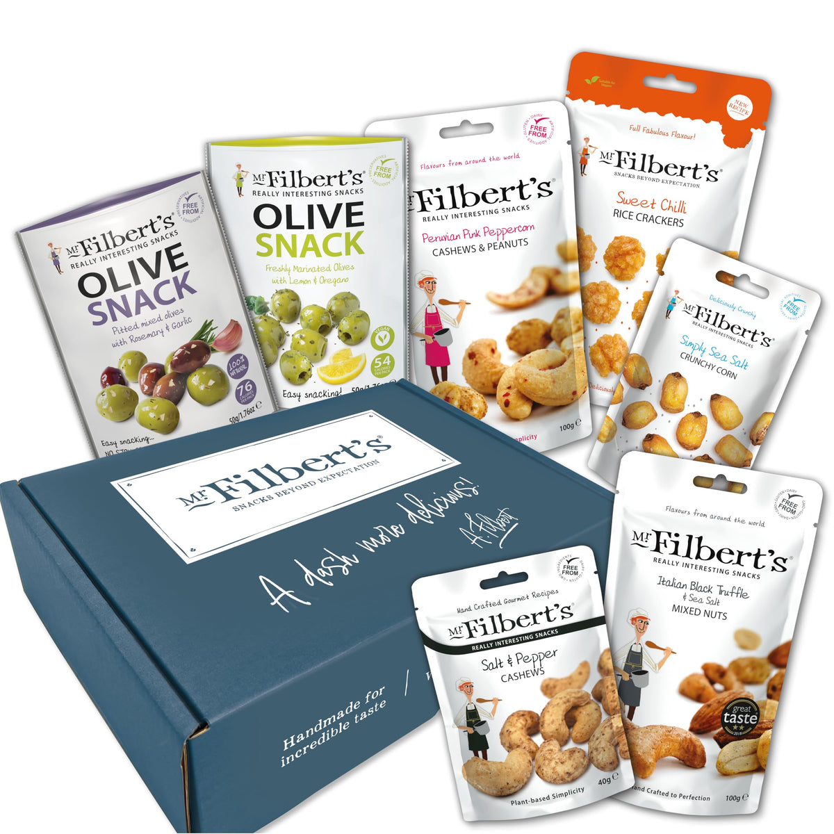 Mr Filbert's Vegan Snack Selection Box - 420g