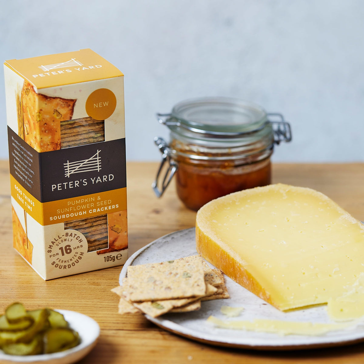 Peter's Yard Sourdough Crackers - Pumpkin & Sunflower Seed Multigrain | 105g