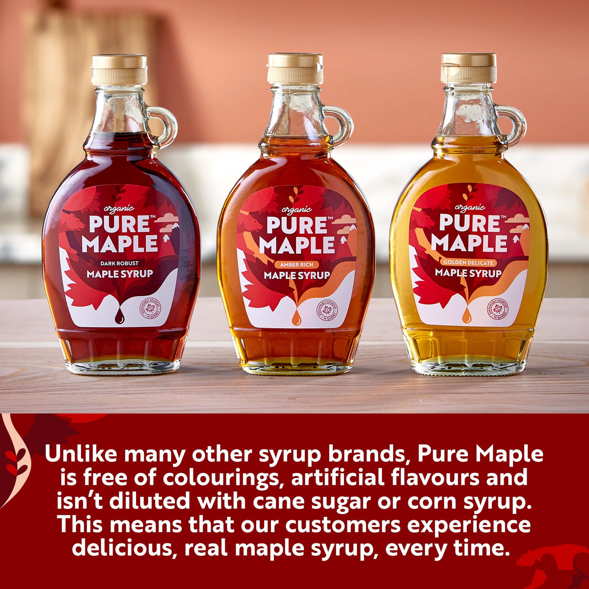 Pure Maple Grade A Golden Delicate Organic Maple Syrup - 236ml 7