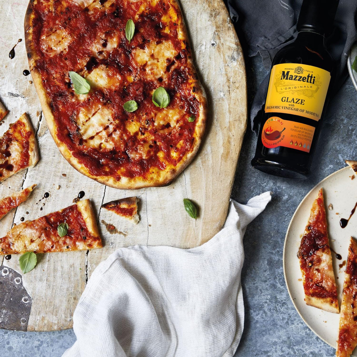 Mazzetti Chilli Balsamic Glaze - Thick & Rich Gourmet Italian Glaze | 2 x 215ml 3