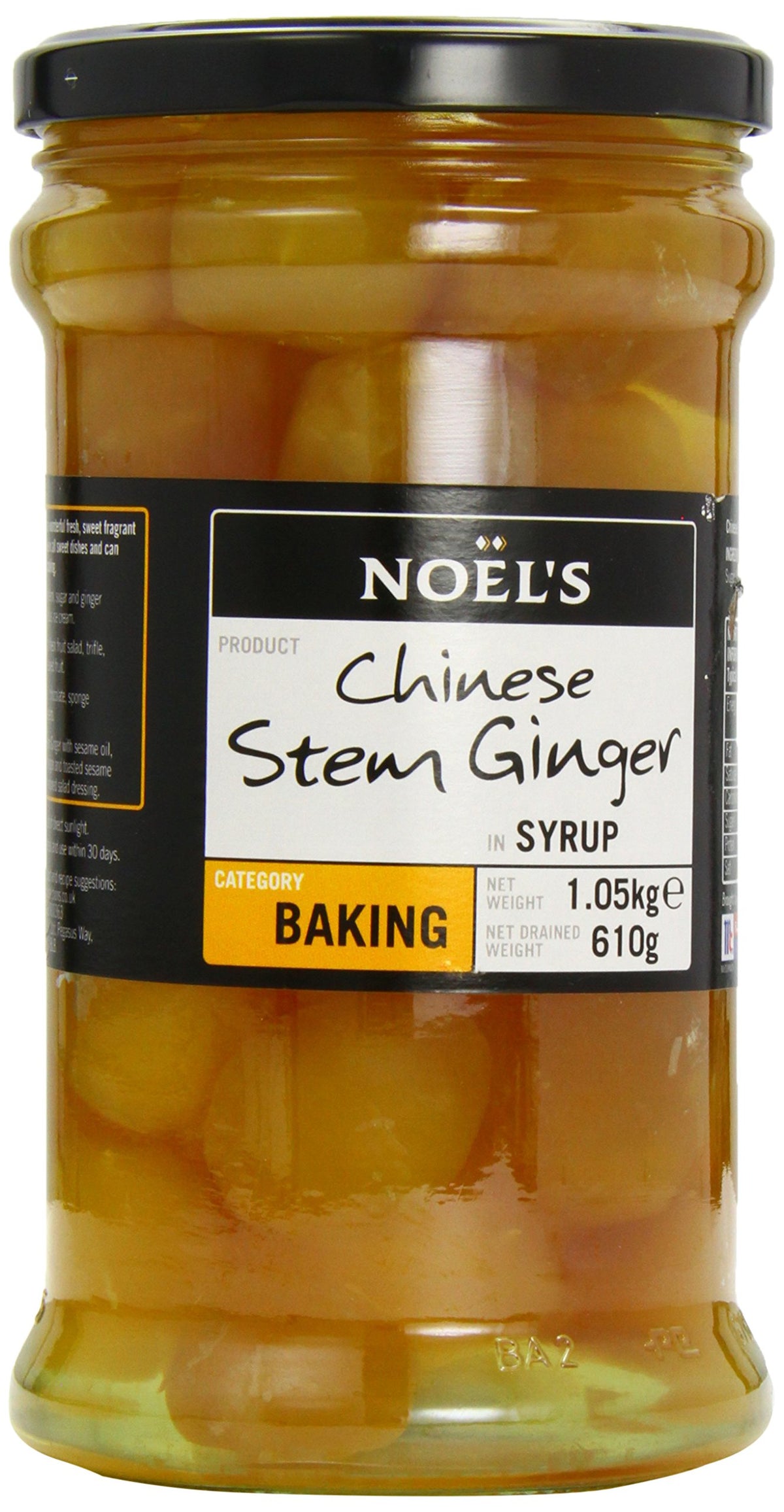 Noels Chinese Stem Ginger Syrup - 1050g | Suitable for Vegetarians | Caffeine Free 1