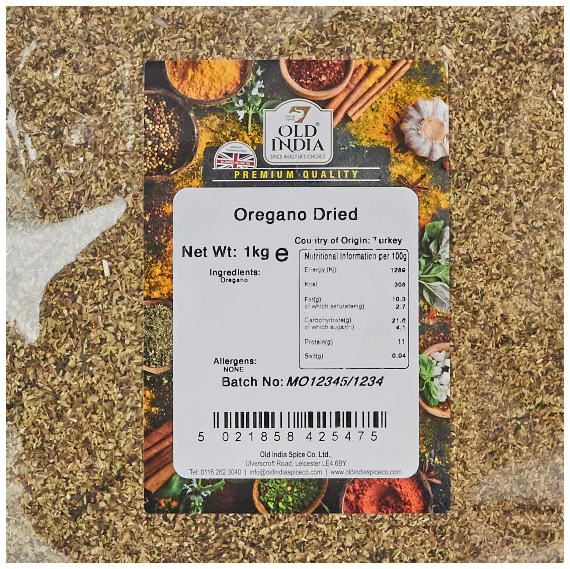 Old India Dried Oregano - 1 kg 2
