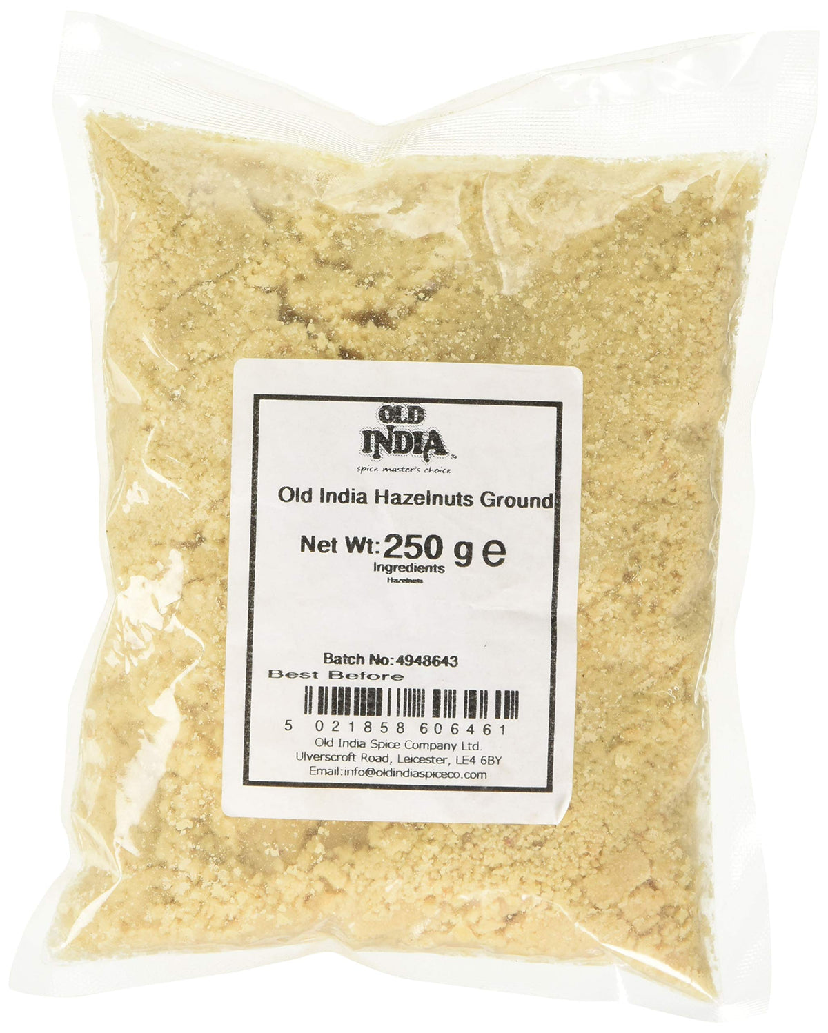 Old India Ground Hazelnuts - 100% Natural, Additive-Free | 250g