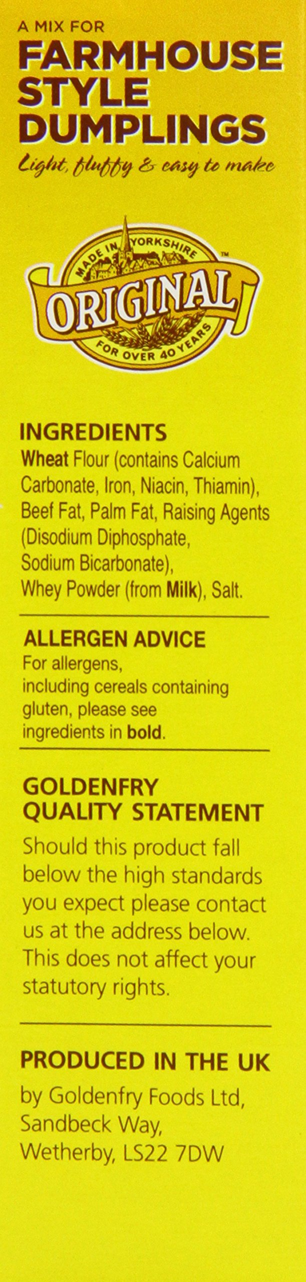 Goldenfry Farmhouse Style Dumpling Mix - 142g (Pack of 6) 4