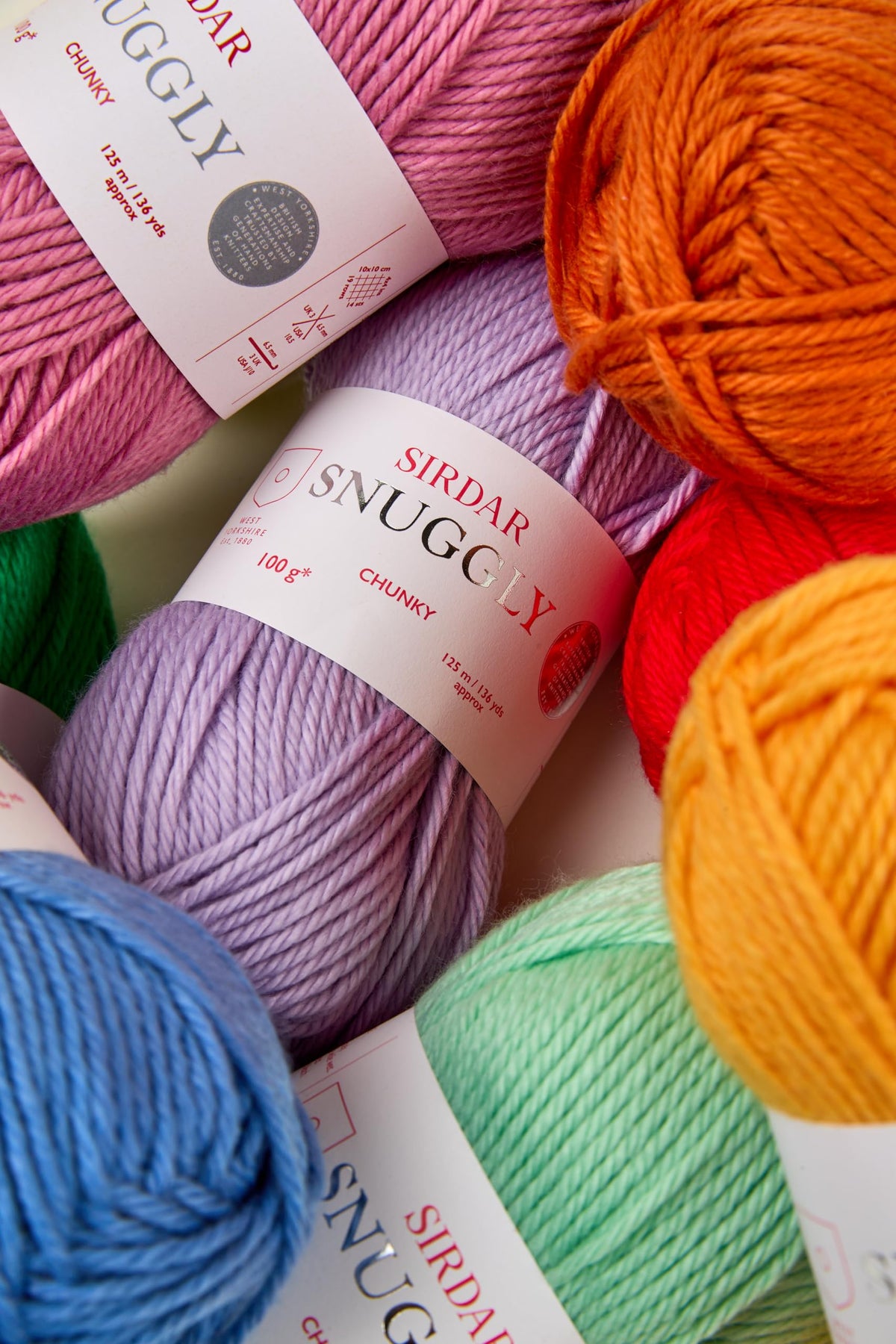 Sirdar Snuggly Chunky Yarn - Custard, 100g Skein | 55% Nylon, 45% Acrylic 2