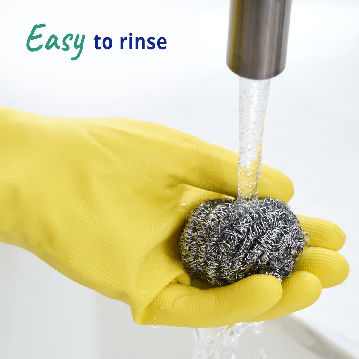 Spontex Essentials Tough Metal Scourers - Heavy Duty Cleaning, Pack of 48 3