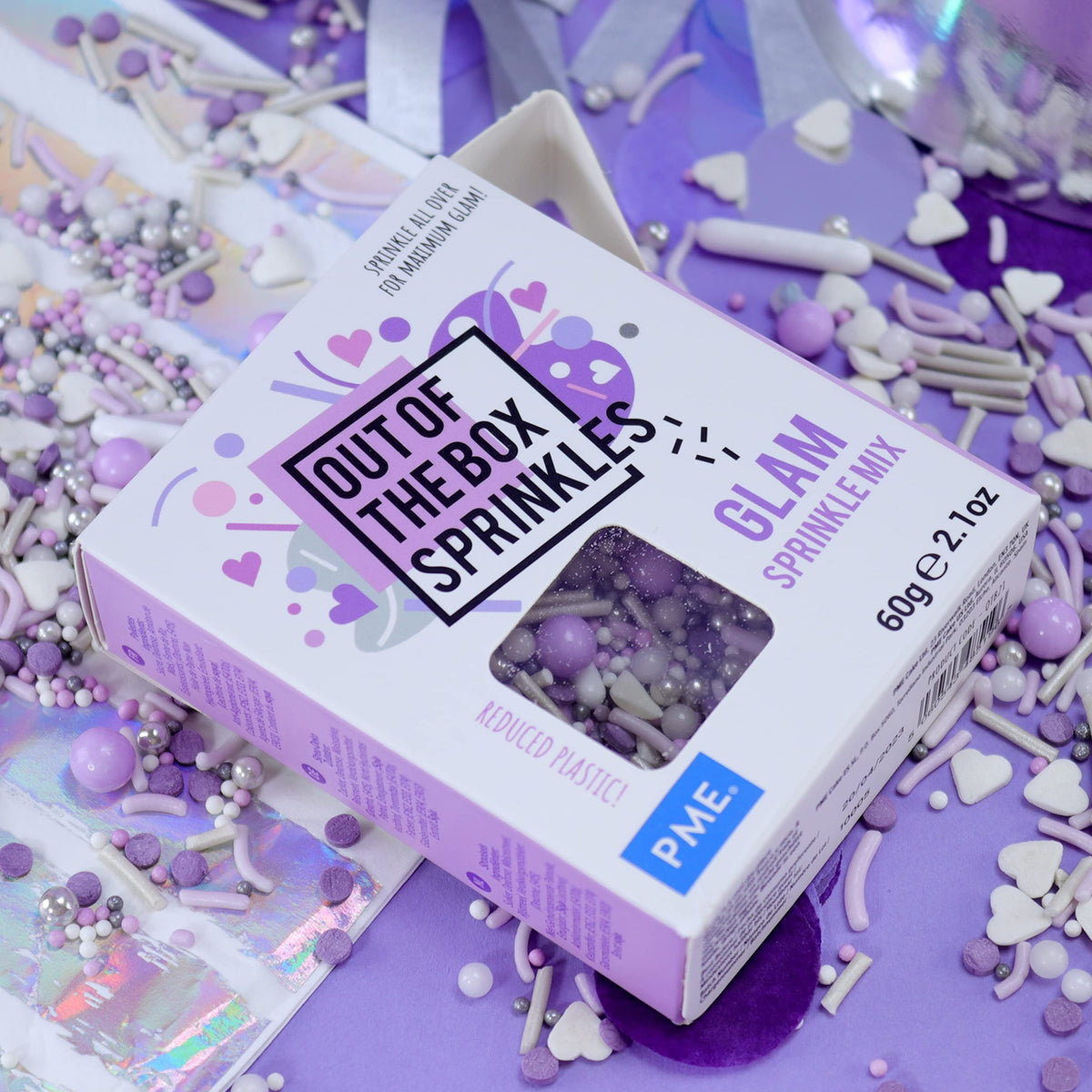 PME Out the Box Sprinkle Mix - Glam | 60g | AZO Free 4