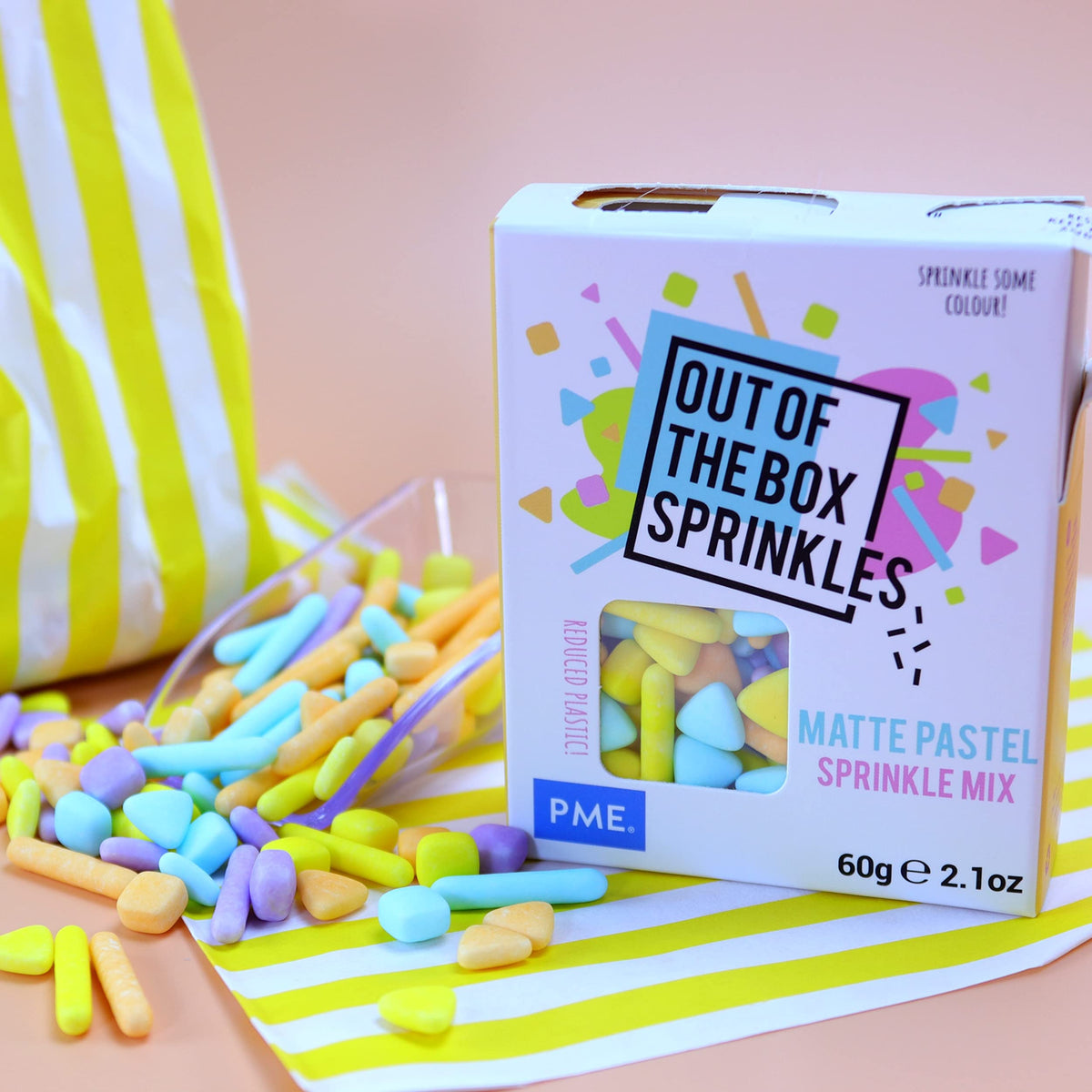 PME Out the Box Sprinkles Mix - Matte Pastel, 60g 6