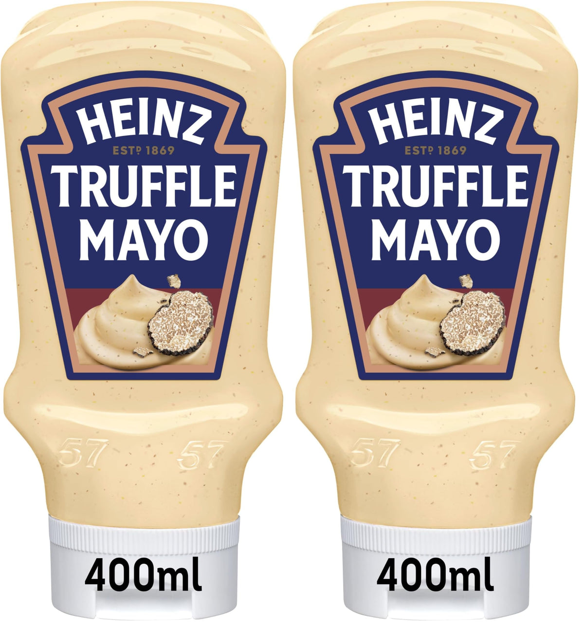 Heinz Truffle Mayonnaise - 380g Twin Pack | Made with Free Range Eggs | Suitable for Vegetarians 1