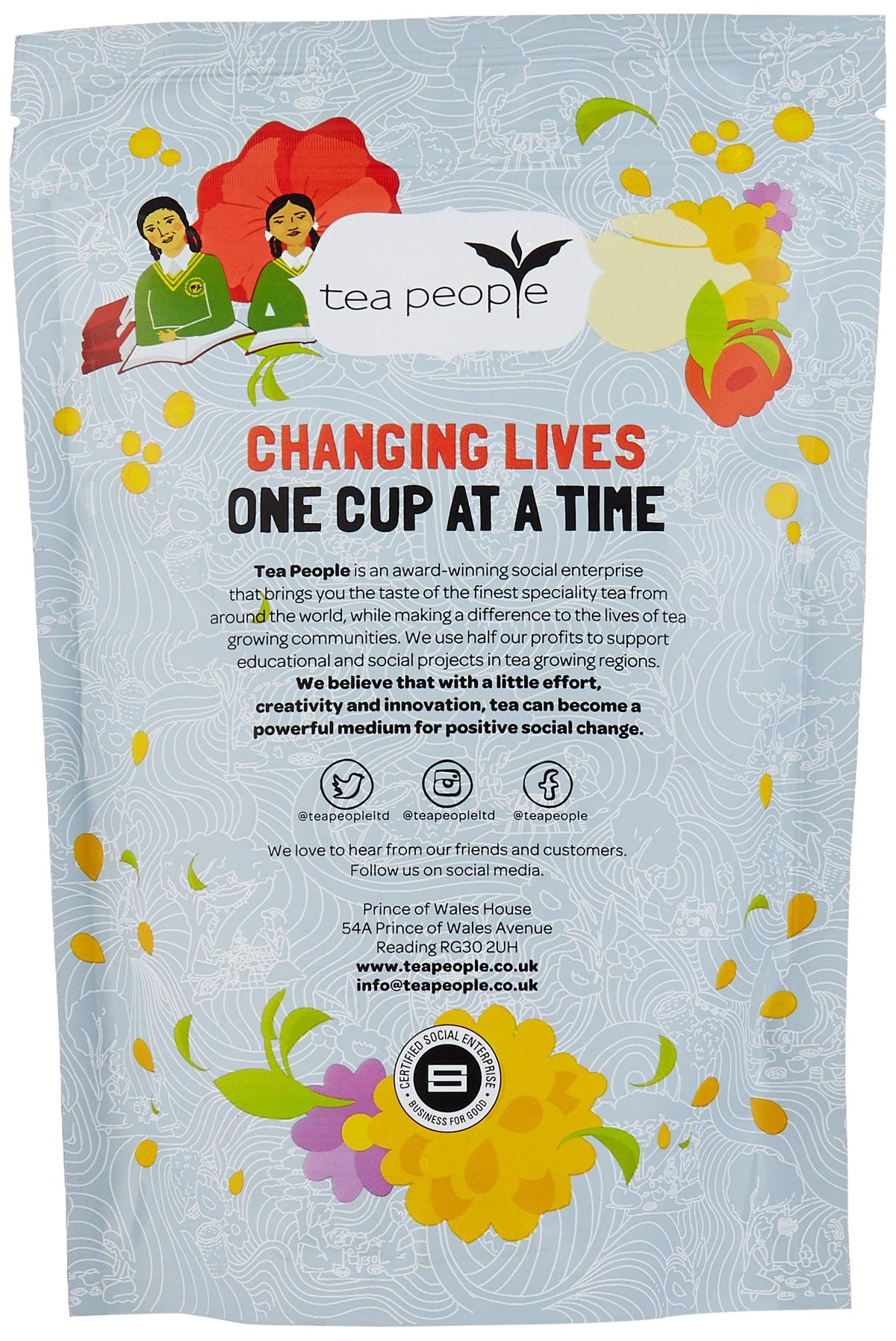 Tea People Organic Black Diamond Loose Black Tea - Full Bodied, Robust, Aromatic | 250g 2