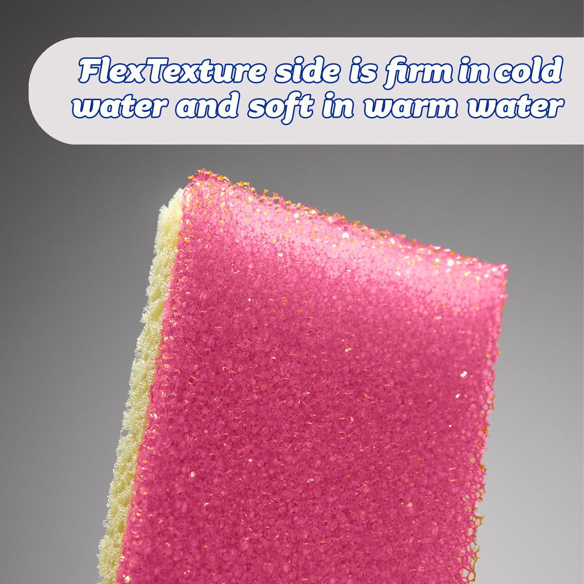 Scrub Daddy Sponge Daddy Essentials - Dual-Sided Cleaning Sponges | 4 Count | Varied Colors 4