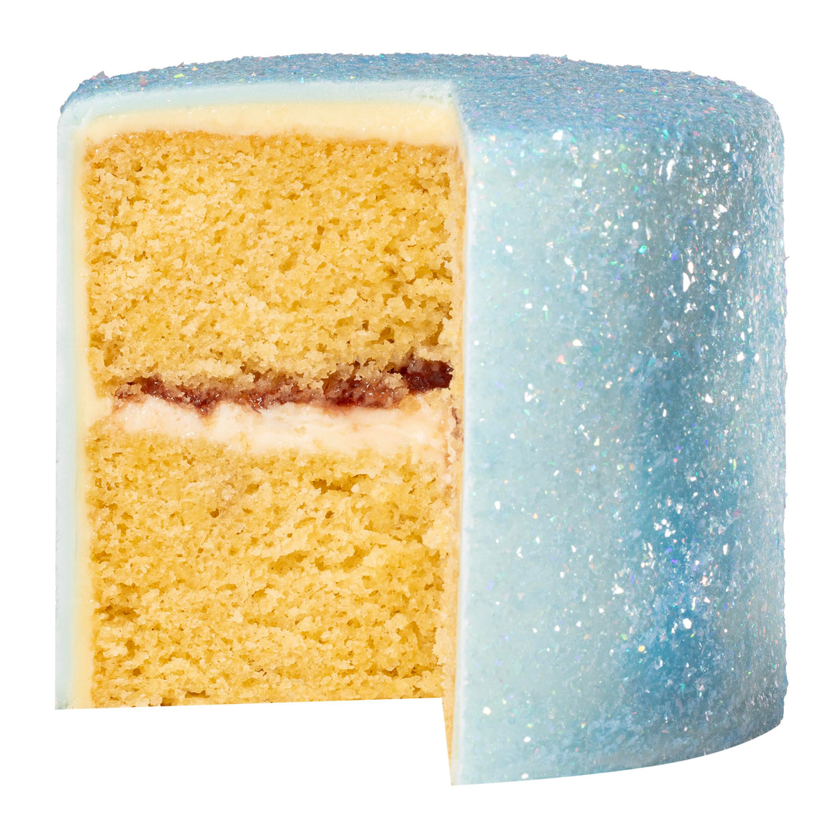 PME Magic Sparkles Edible Glitter - Blue Aquamarine | 3g | Edible Flakes 5
