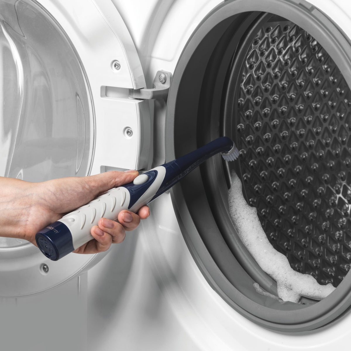Beldray Deep Clean Electric Scrubber Turbo Brush with 4 Heads - Navy 7