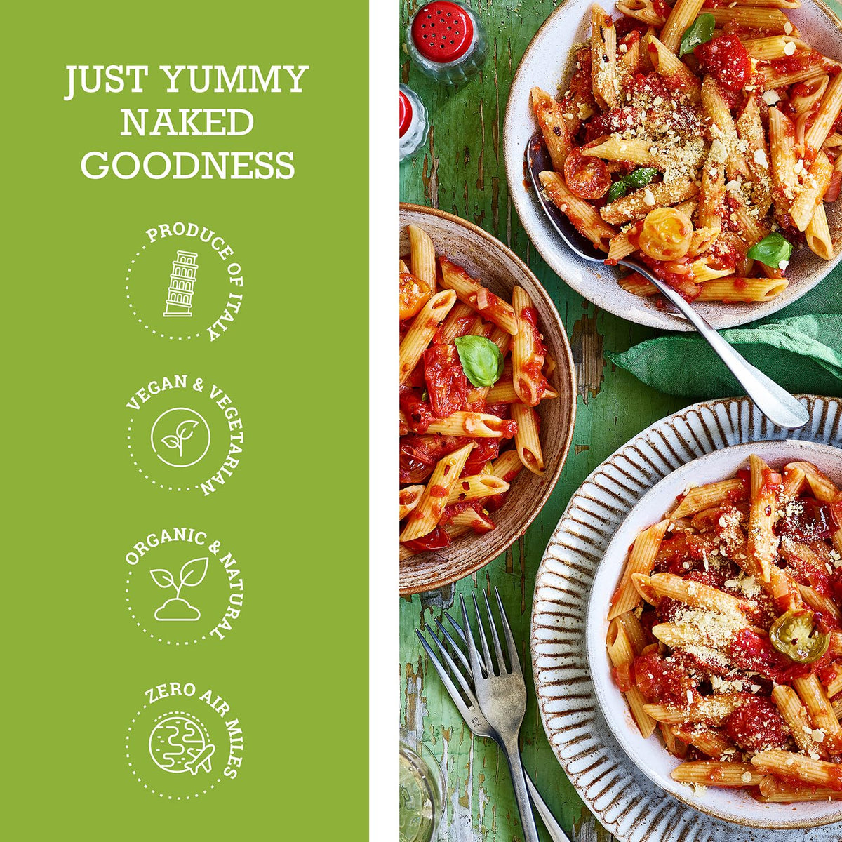 Mr Organic Whole Wheat Penne Pasta - 1kg (2 x 500g Packs) | Organic | Cooks in 10 Mins 4