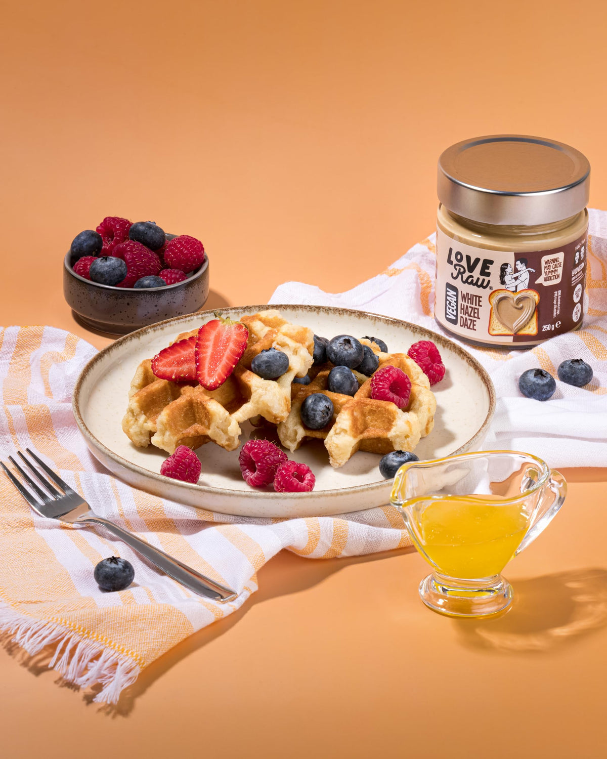 LoveRaw Hazel Daze Hazelnut Spread - Vegan, Palm Oil Free, 250g 4