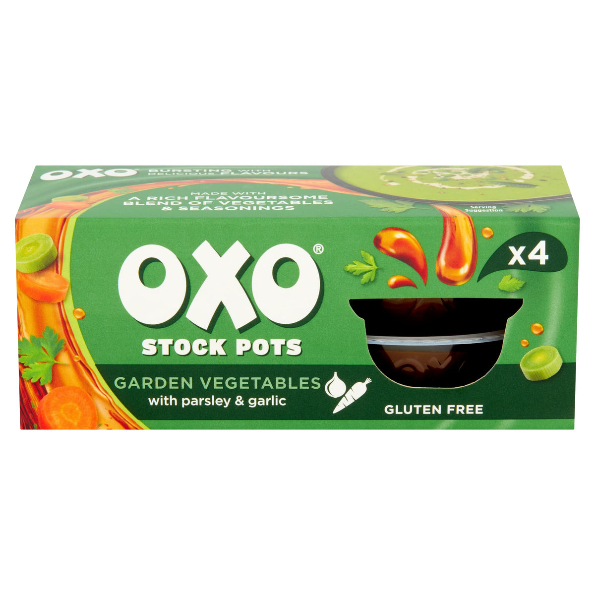 OXO Garden Vegetables Stock Pots - Gluten-Free, Vegetarian, 8 x 20g 3