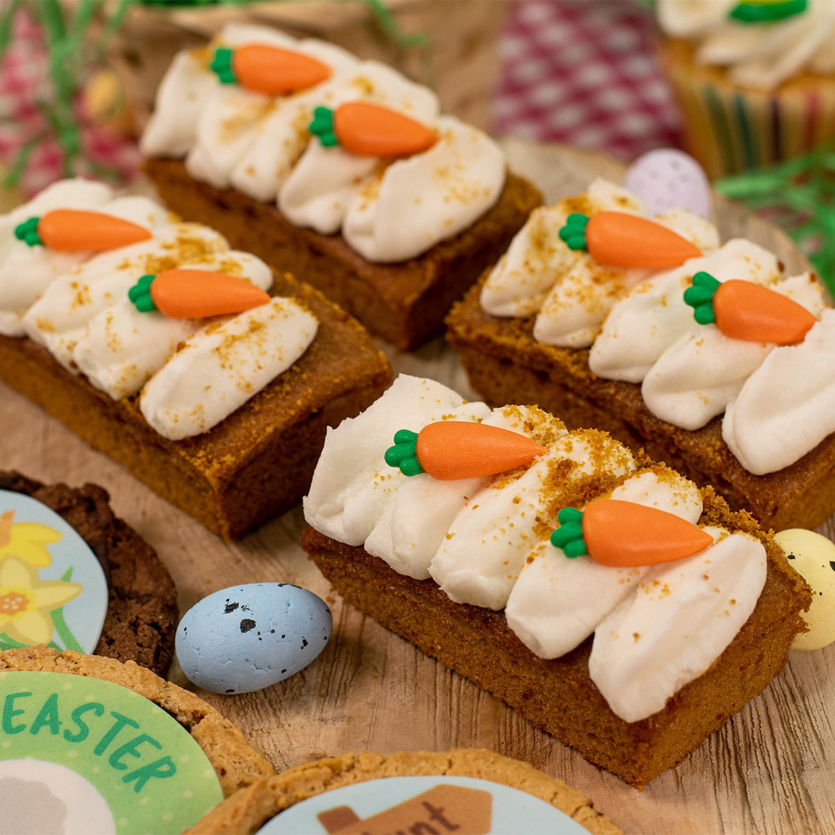 Culpitt Carrot Edible Cake Toppers - 60 Pack 2