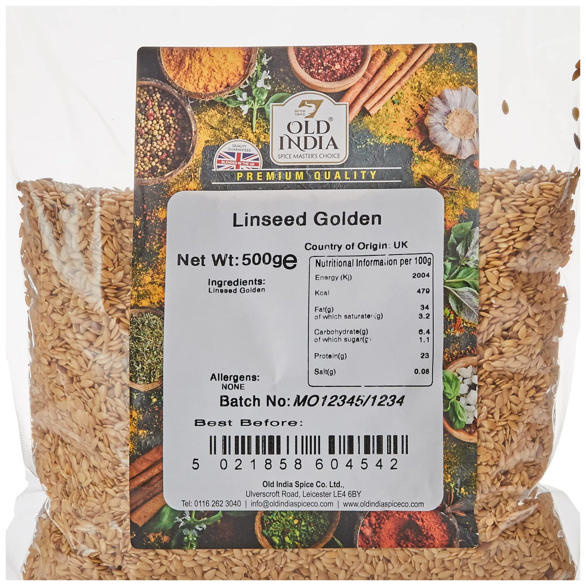 Old India Linseed Golden Seeds - 100% Natural, Additive-Free | 500g 2
