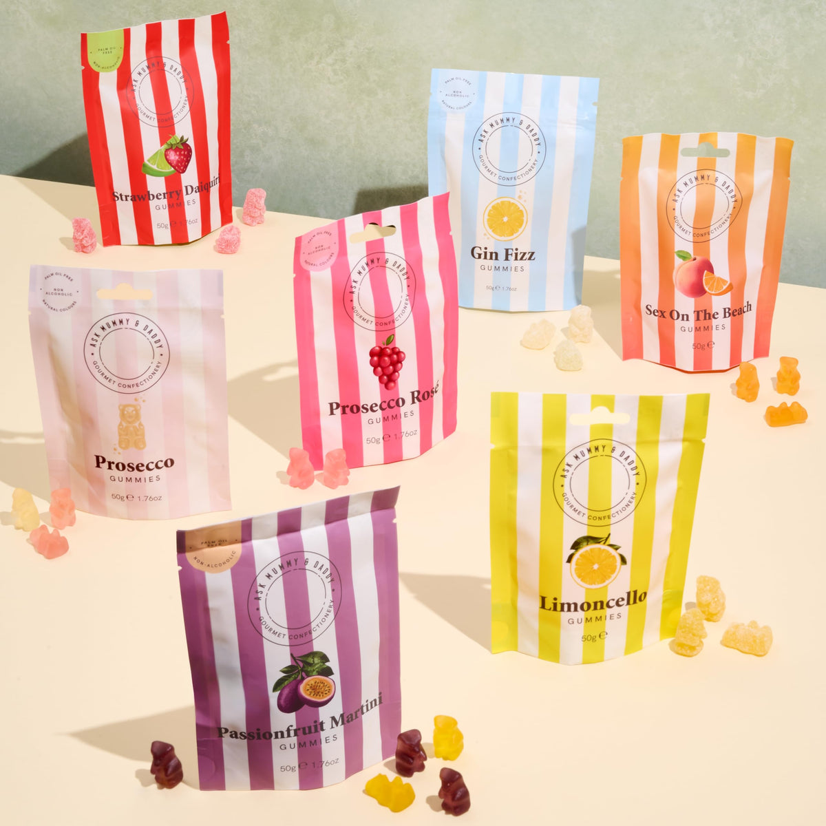 Ask Mummy & Daddy Passionfruit Martini Pouch - 50g 6