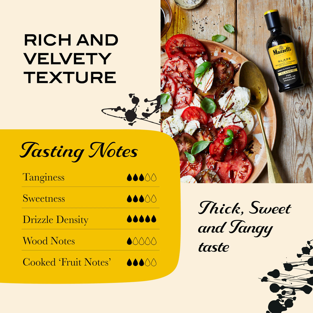 Mazzetti Chilli Balsamic Glaze - Thick & Rich Gourmet Italian Glaze | 215ml 4