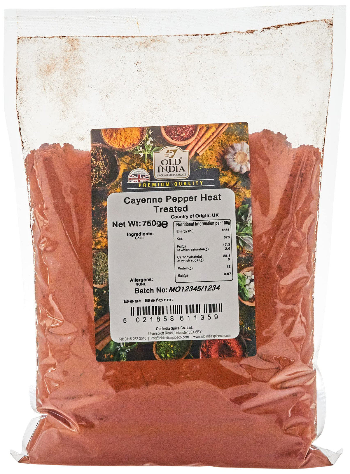 Old India Cayenne Pepper - 750g 1