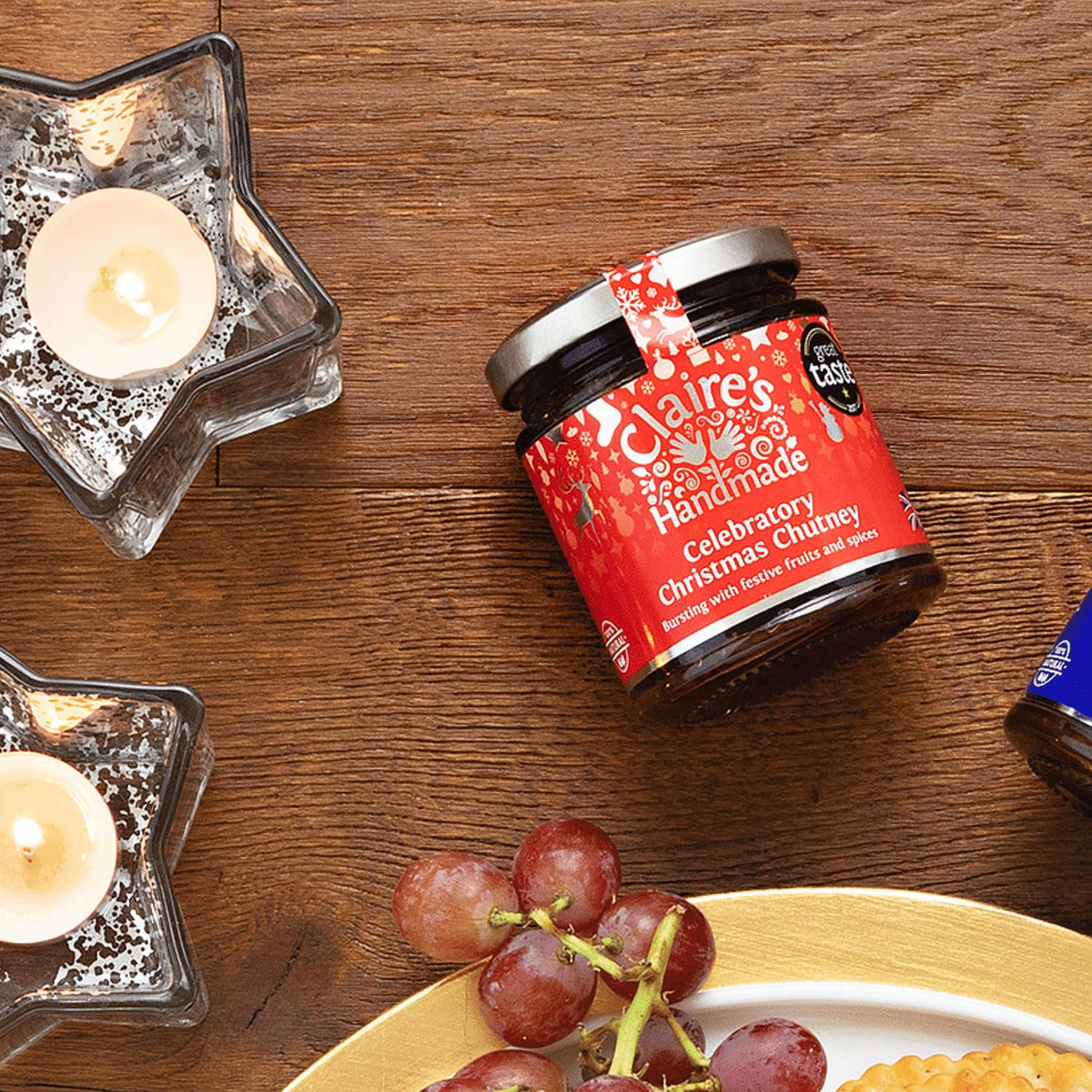 Claire's Handmade Celebratory Christmas Chutney - Apricot, Date & Prune - 200g 2