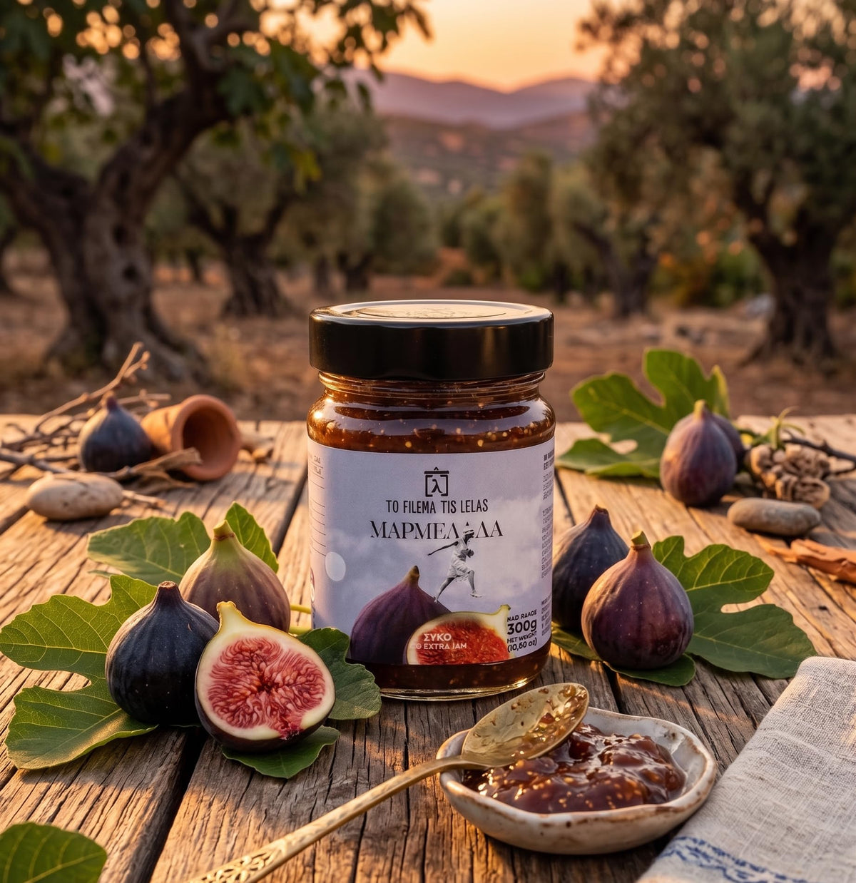To Filema Tis Lelas Fig Extra Jam - Handmade Greek Preserve | 300g | Vegan & Gluten-Free 6
