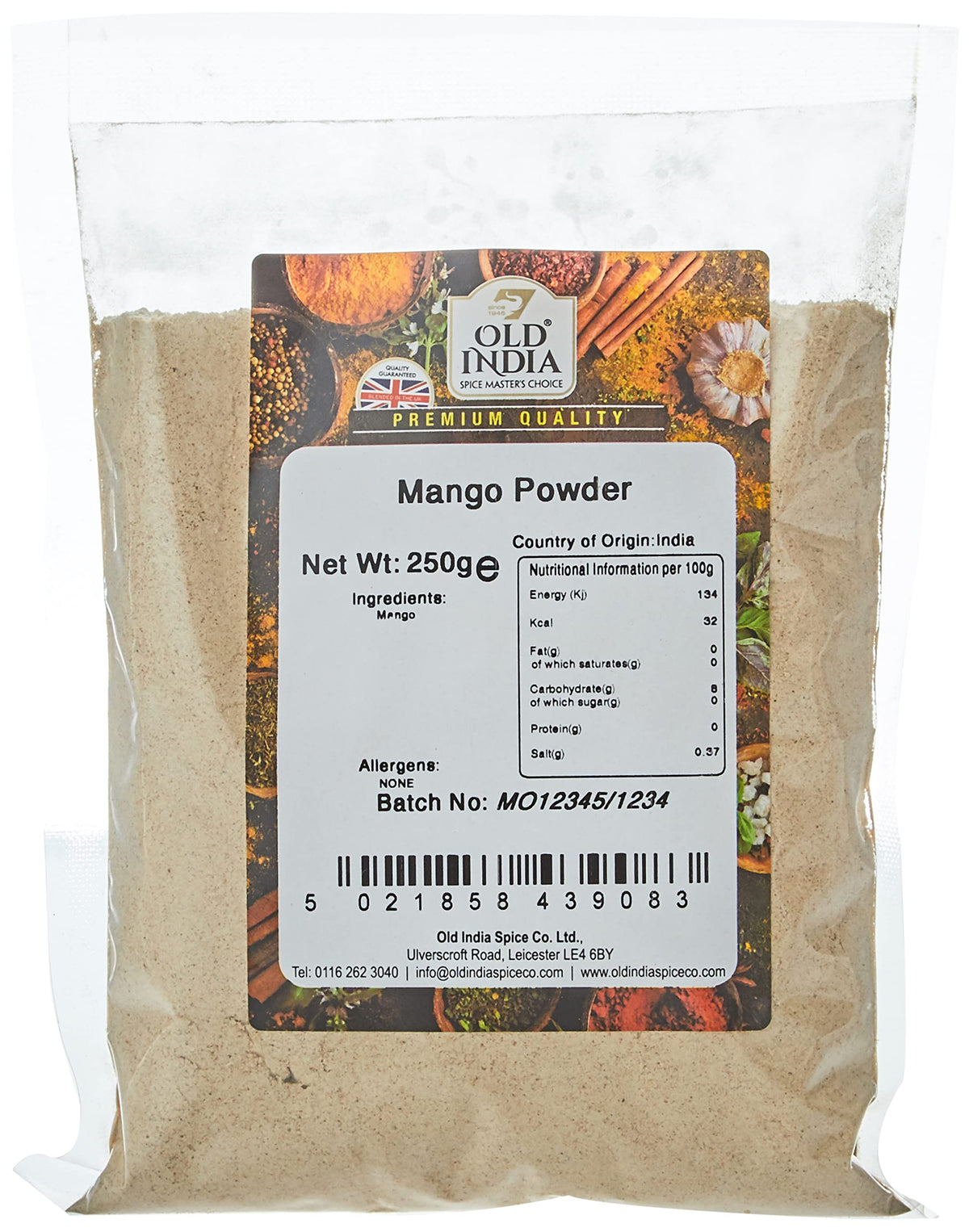 Old India Mango Powder - 100% Natural | 250g | Additive-Free 1