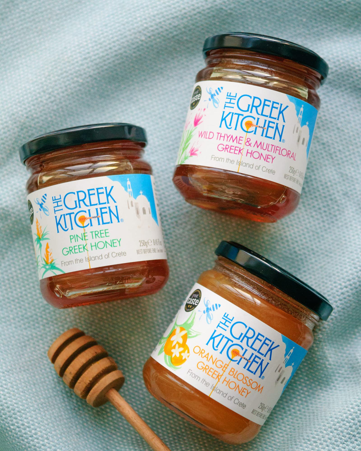 The Greek Kitchen Pine Tree Honey - Unheated & Unpasteurised | 250g | Great Taste Awards Winner 6