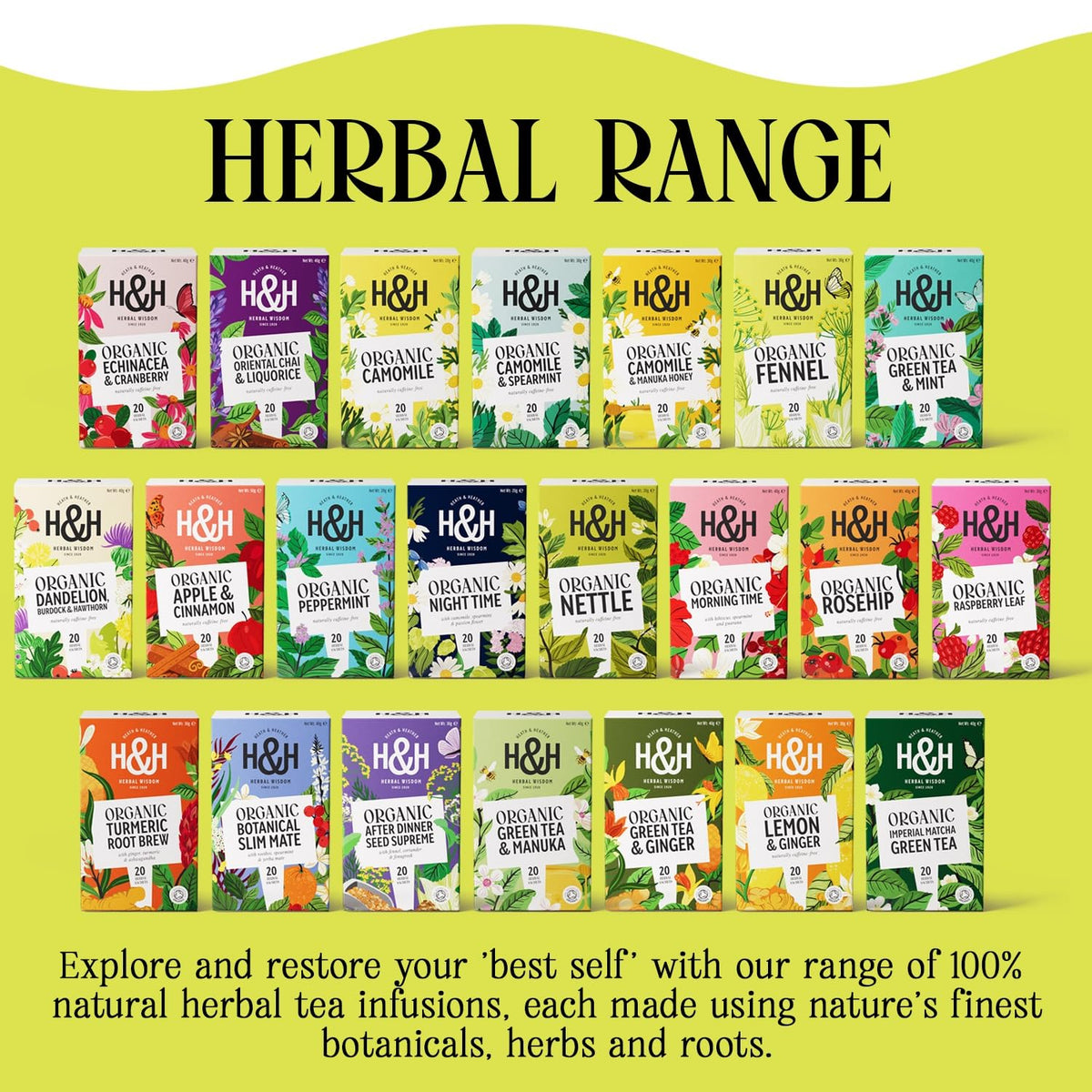 Heath & Heather Organic Fennel Tea - Digestive Infusion, 20 Count 6
