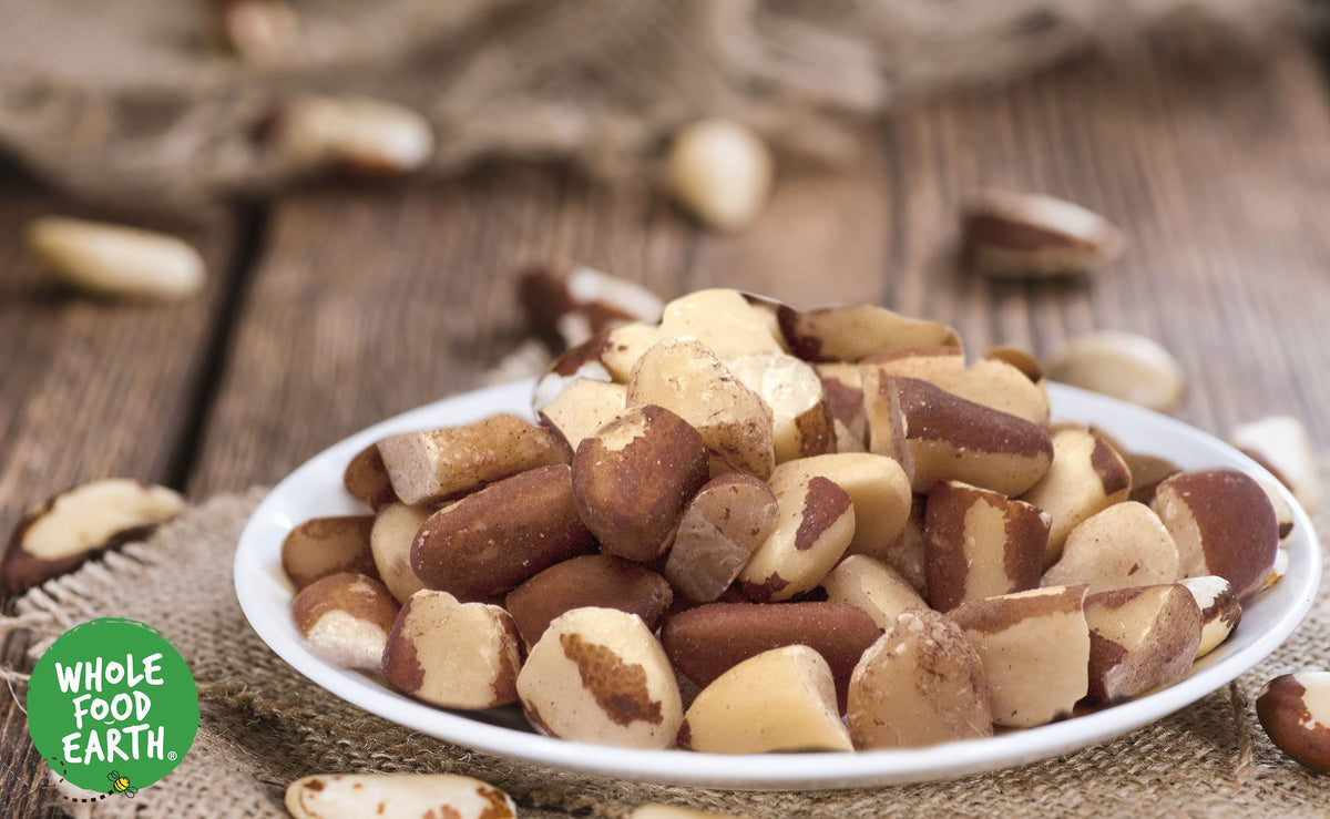 Wholefood Earth Organic Broken Brazil Nuts - Raw, GMO Free, Vegan | 500g 3