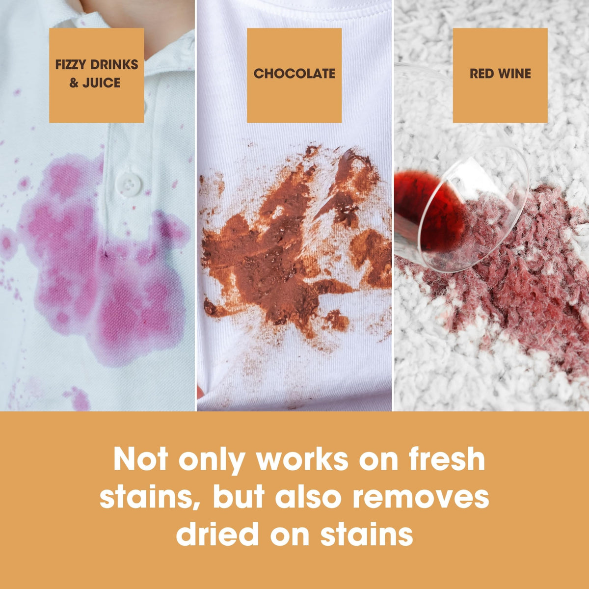 Furniture Clinic Fabric Stain Remover - Unscented Liquid for Food & Drink Stains, 125ml 6